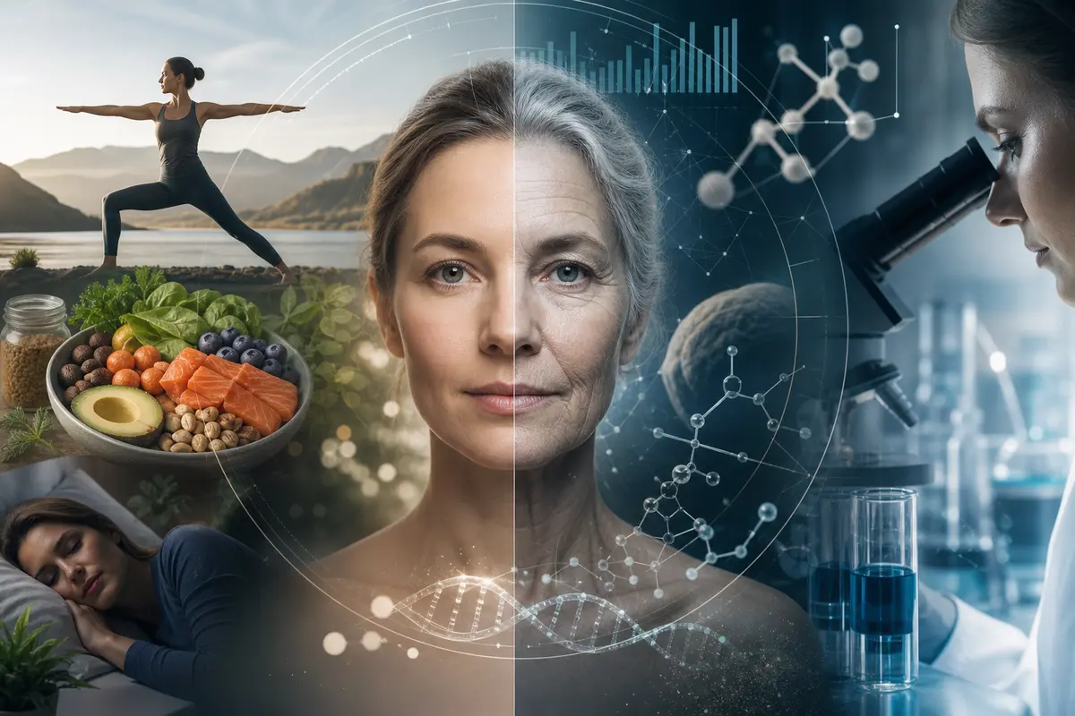 ¿Pueden la dieta y el estilo de vida revertir la edad epigenética?