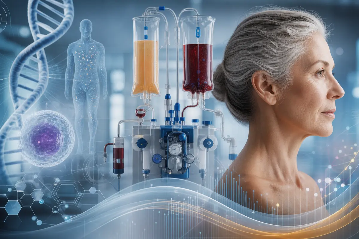 Plasmaféresis y biomarcadores del envejecimiento: lo que un nuevo ECA…