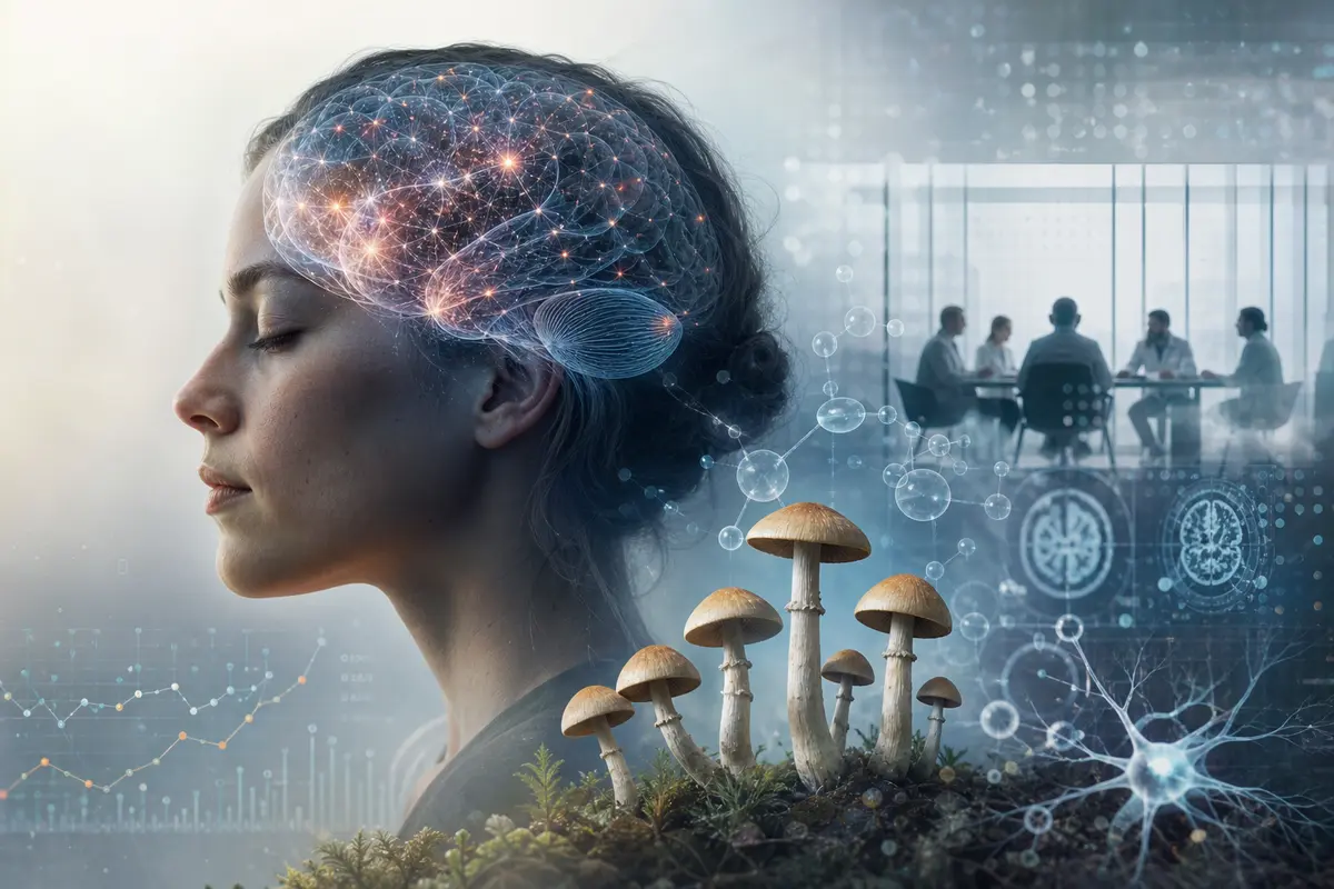 Psilocibina y depresión: qué dice el meta‑análisis de ECA de 2025 |…